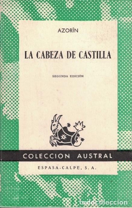 Libros: LA CABEZA DE CASTILLA. - Azor&iacute;n. - Foto 1