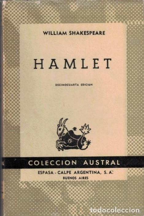 Libros: HAMLET. Pr&iacute;ncipe de Dinamarca. - Shakespeare. William, - Foto 1