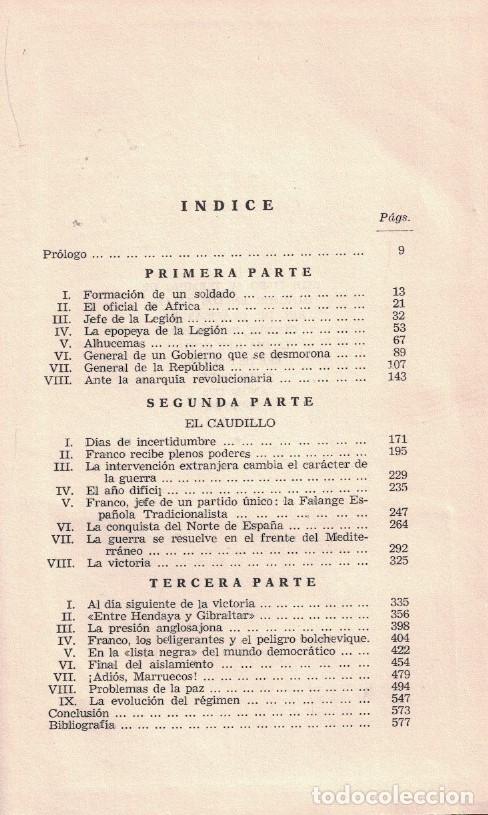 Libros: FRANCO SOLDADO Y ESTADISTA. - Mart&iacute;n. Claude, - Foto 2