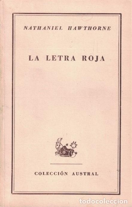 Libros: LA LETRA ROJA. - Hawthorne. Nathaniel, - Foto 1