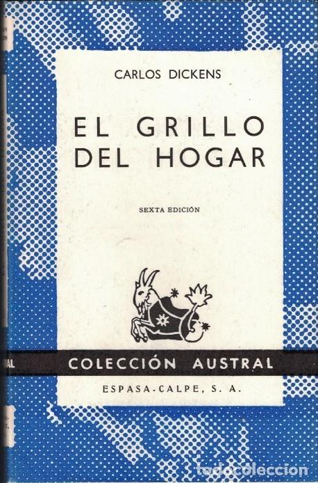 Libros: EL GRILLO DEL HOGAR. - Dickens. Carlos, - Foto 1
