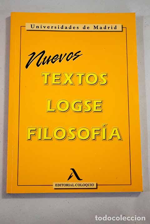 Libros: Textos LOGSE filosof&iacute;a - Foto 1