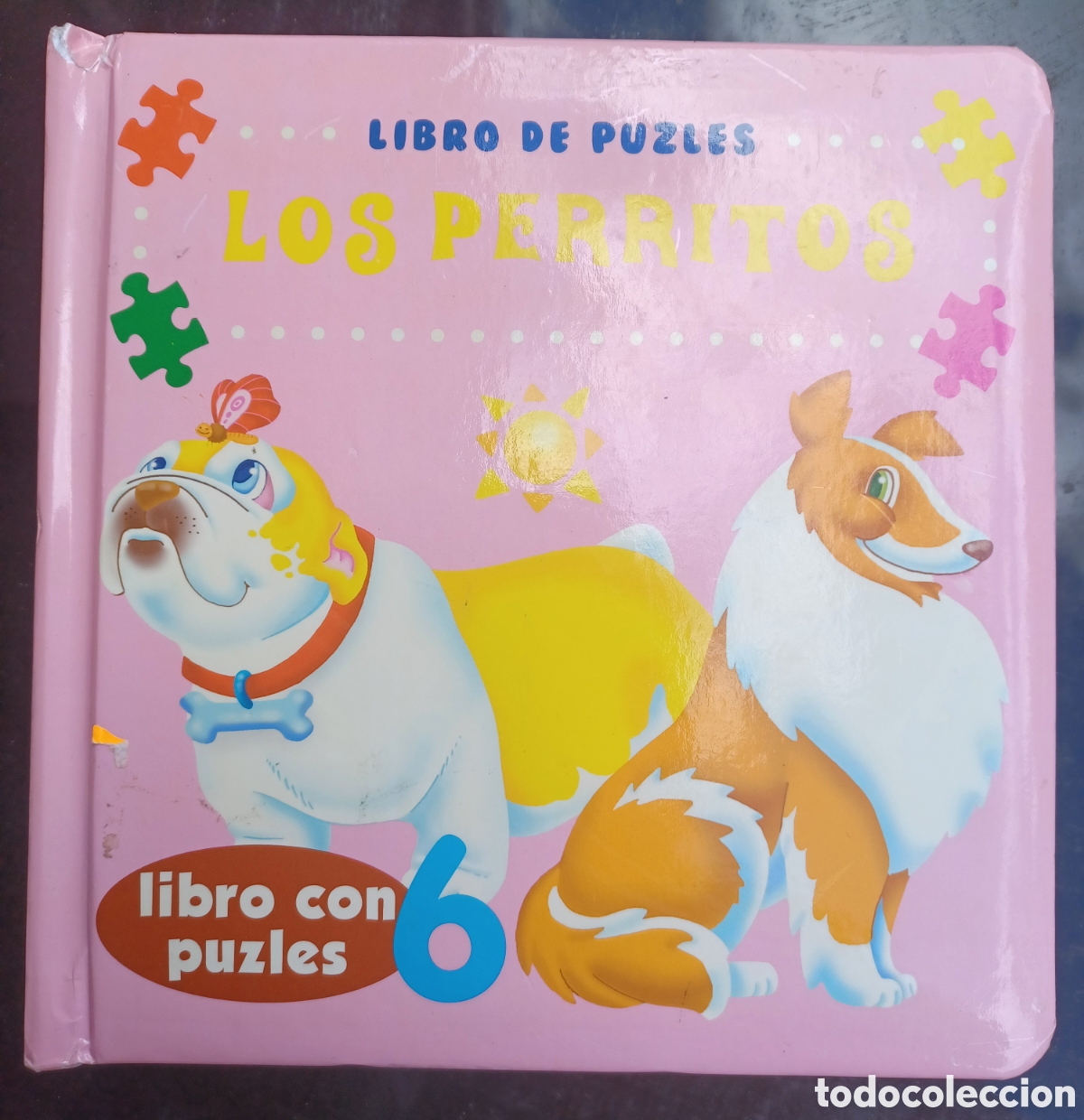 Libros: Libro de puzzles. Los Perritos. Con 6 puzzles. - Foto 1