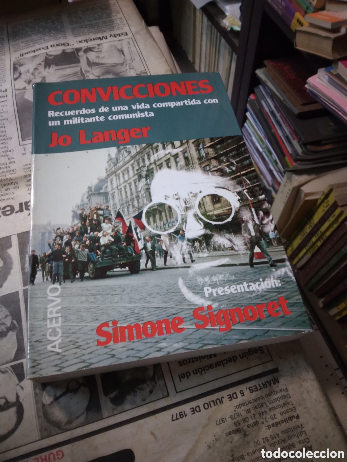 Libros: Simone Signoret, Convicciones, Acervo - Foto 1