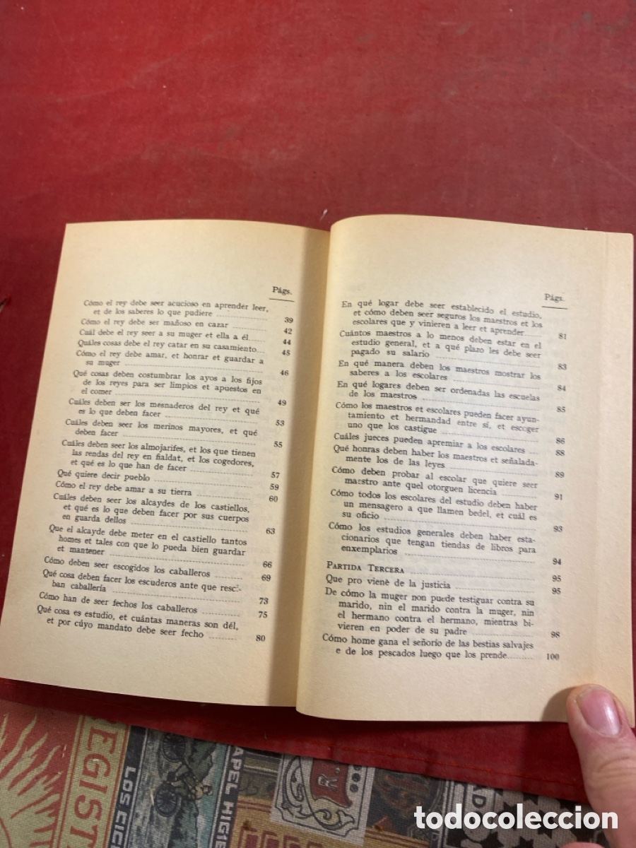 Libros: LAS PARTIDAS ALFONSO X EL SABIO - Foto 5