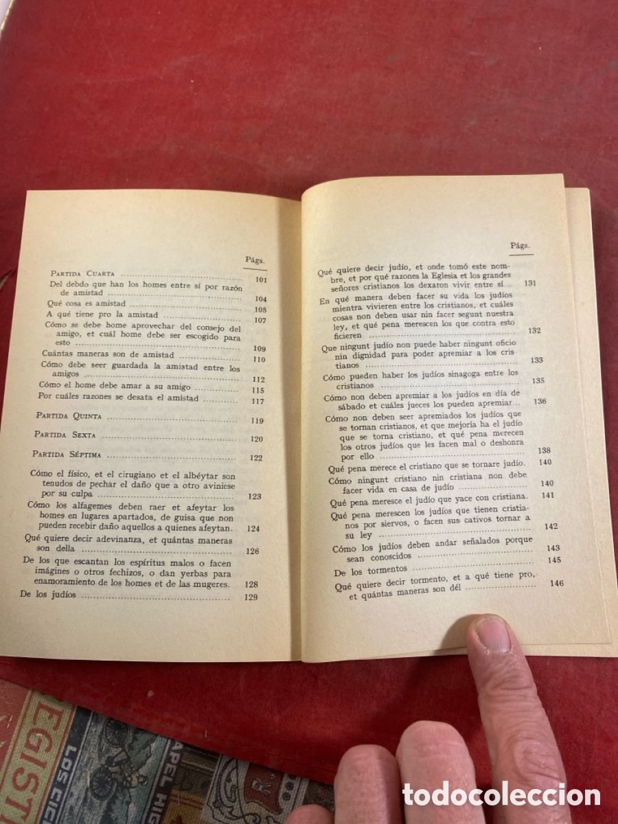 Libros: LAS PARTIDAS ALFONSO X EL SABIO - Foto 6