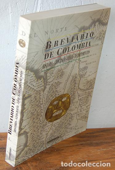Libros: BREVIARIO DE COLOMBIA. Una gu&iacute;a para todos. Historia, Geograf&iacute;a, C&iacute;vica, Departamentos