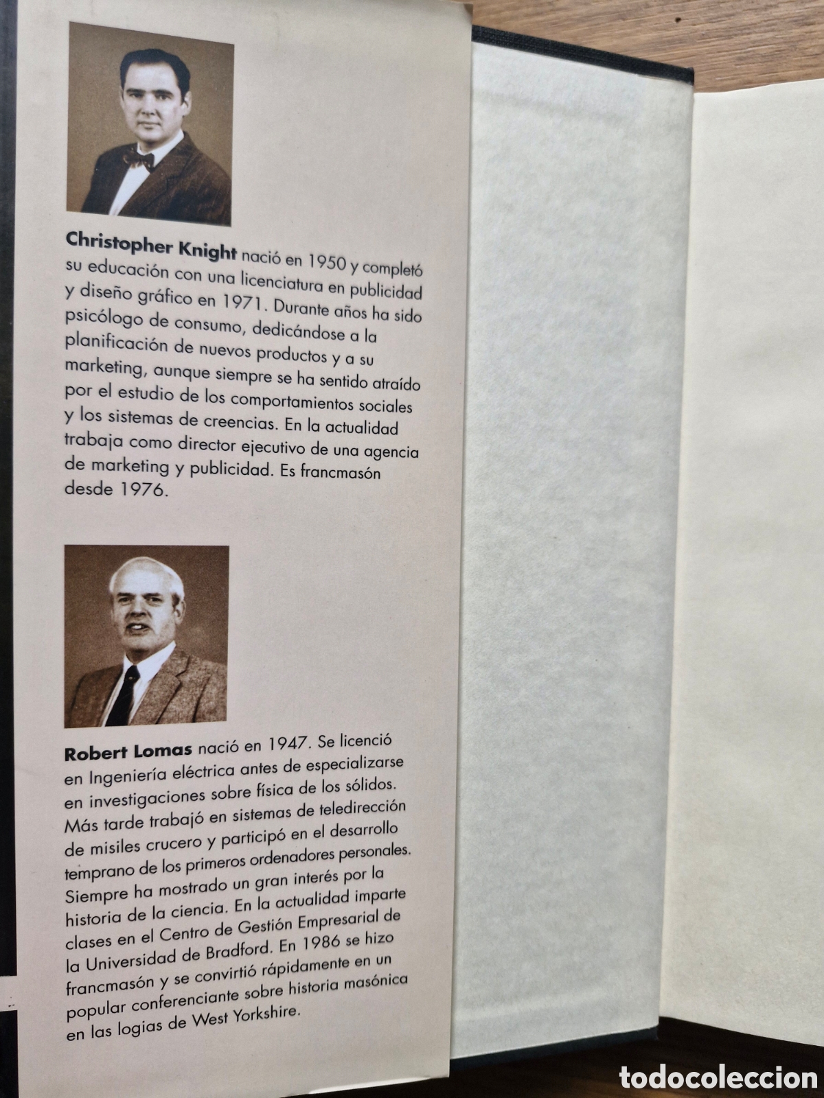 Libros: LA CLAVE MAS&Oacute;NICA - Christopher Knight y Robert Lomas - Foto 2