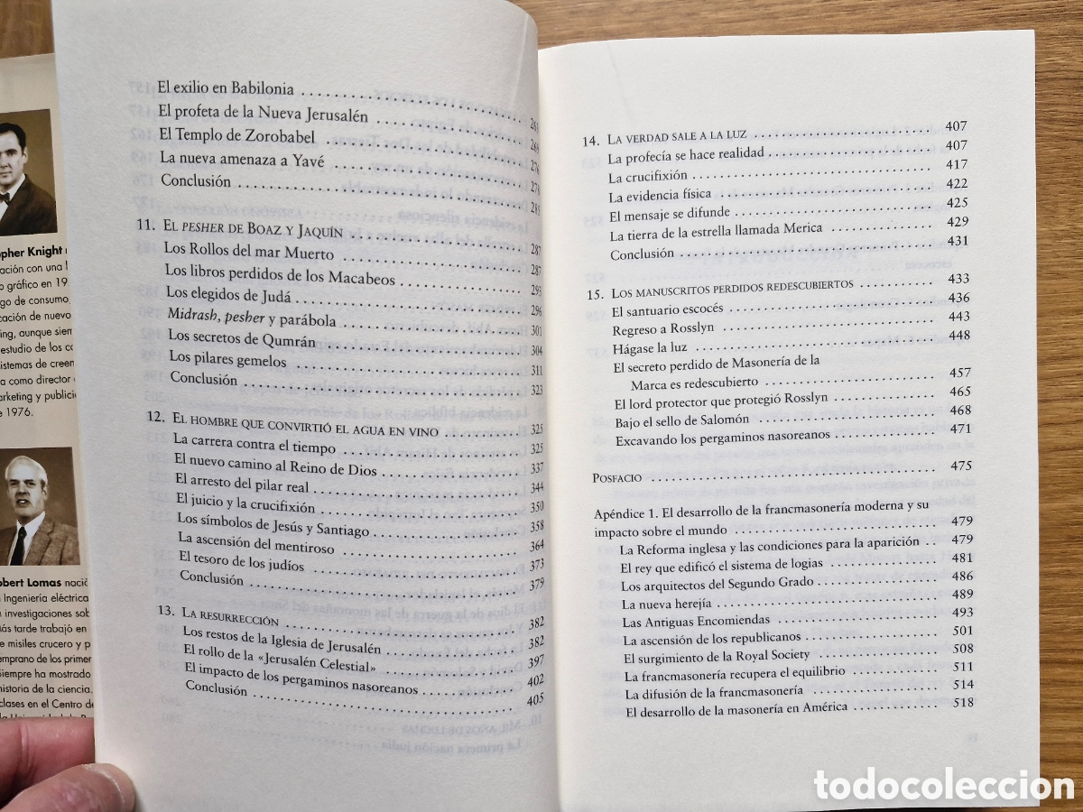 Libros: LA CLAVE MAS&Oacute;NICA - Christopher Knight y Robert Lomas - Foto 6