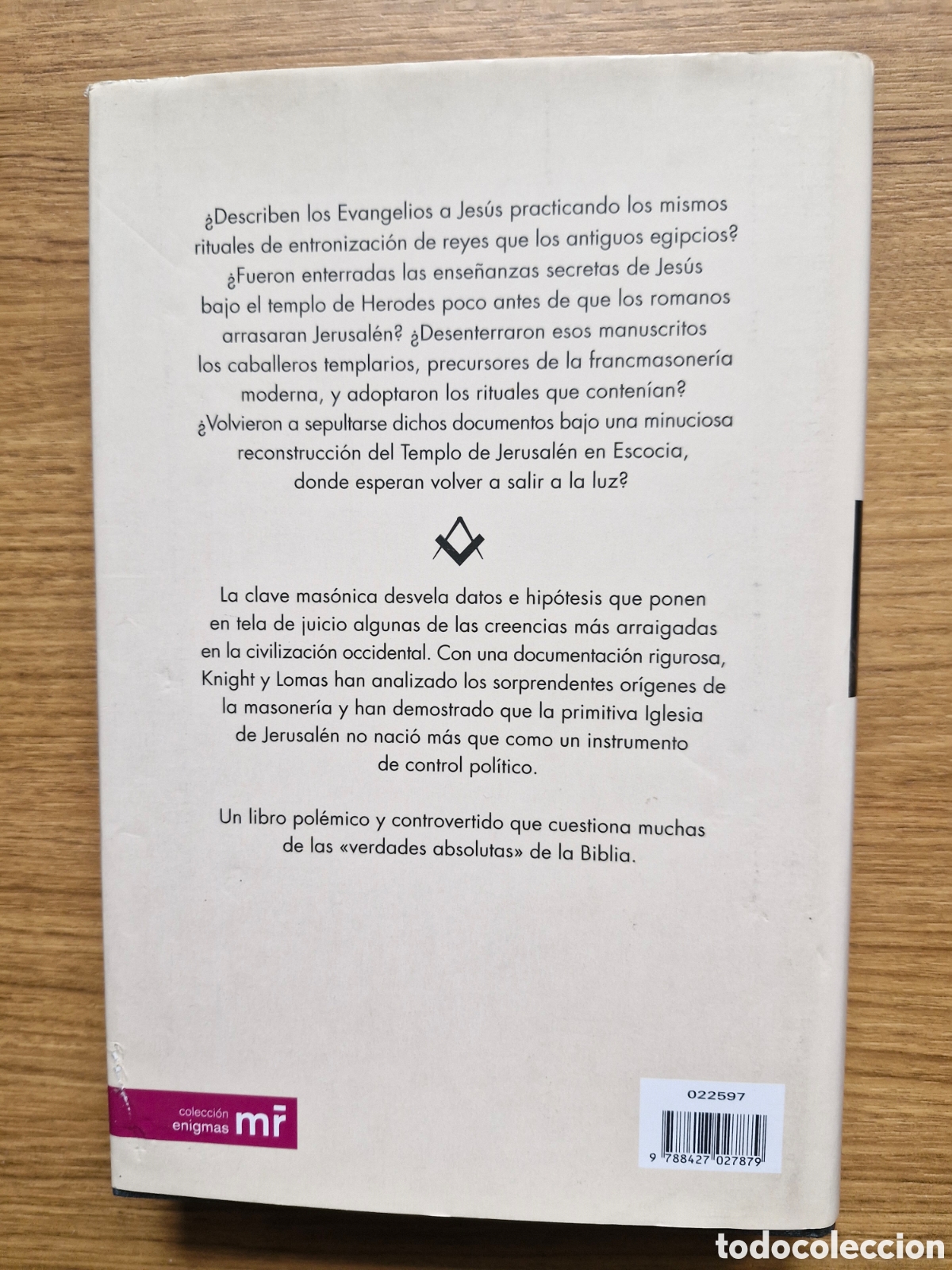 Libros: LA CLAVE MAS&Oacute;NICA - Christopher Knight y Robert Lomas - Foto 8