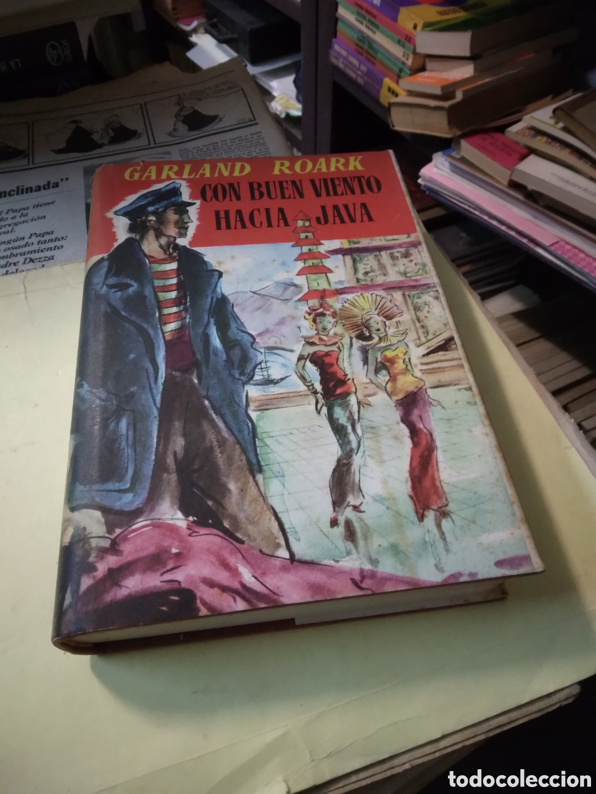 Libros: Garland Roark, Con buen viento hacia java,Luis de Caralt - Foto 1