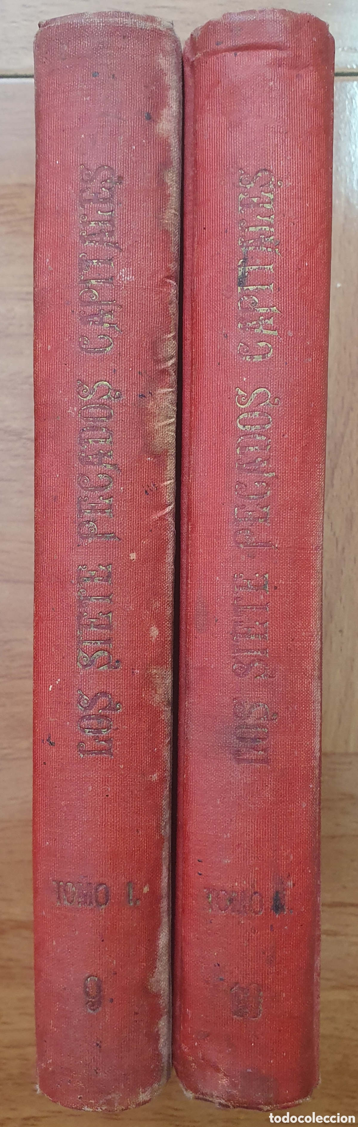 Libros: Los Siete Pecados Capitales - Eugenio Sue - Foto 2