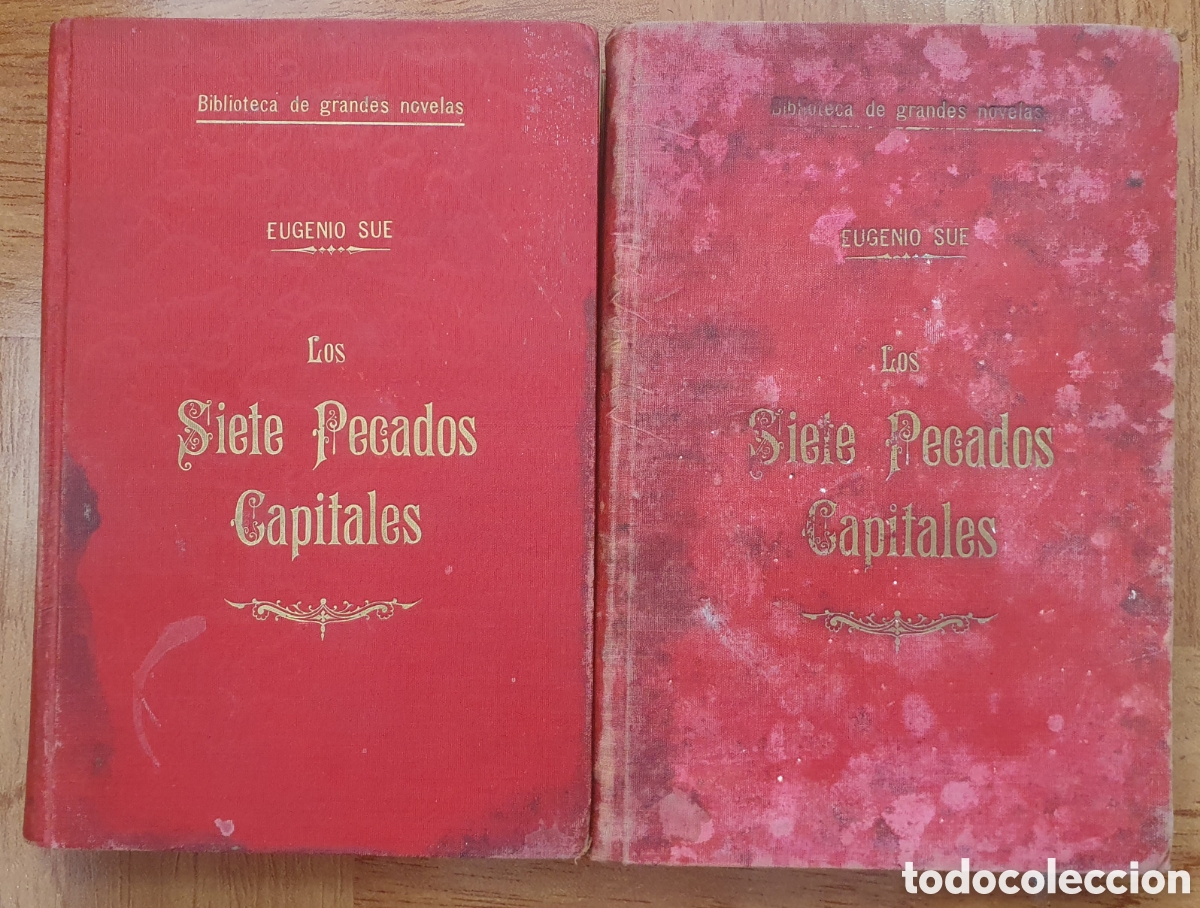 Libros: Los Siete Pecados Capitales - Eugenio Sue - Foto 1