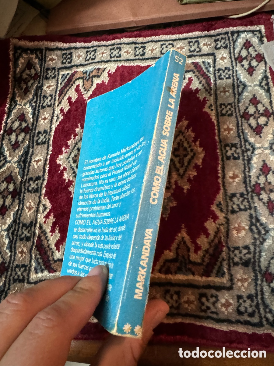 Libros: Kamala Markandaya Como el agua sobre la arena - Foto 4