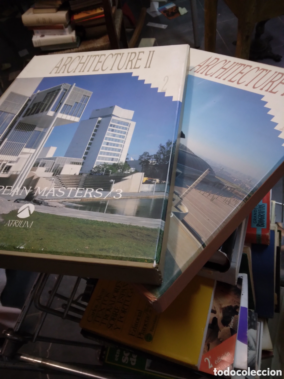Libros: Architecture, tomos I y II, European masters, Atrium - Foto 1