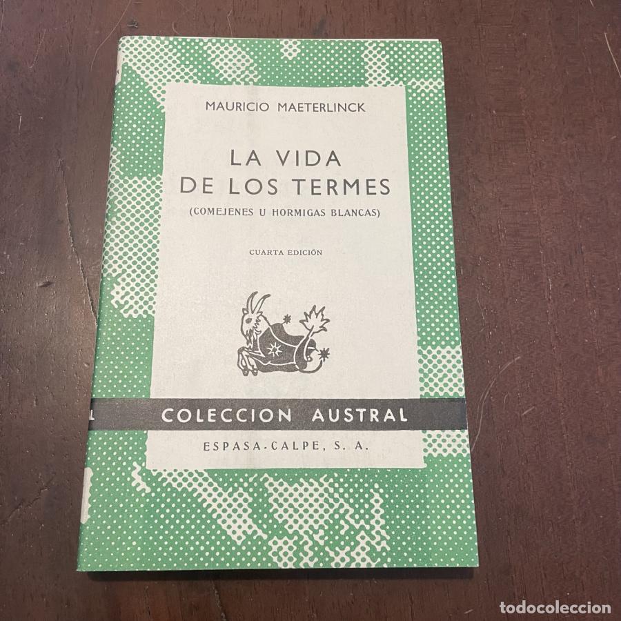 Libros: La vida de los termes - Maurice Maeterlinck - Foto 1