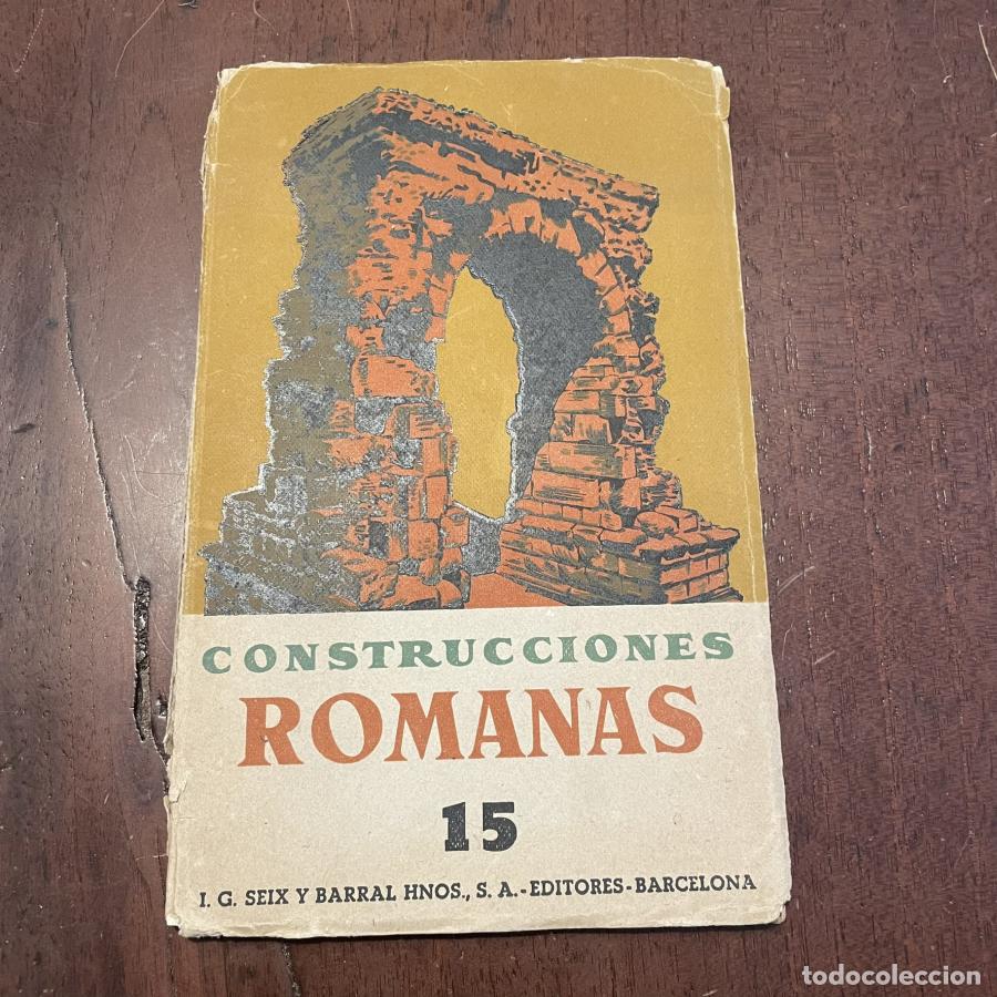 Libros: Construcciones romanas - Juan Subias Galter - Foto 1