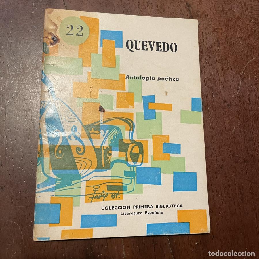 Libros: Antolog&iacute;a po&eacute;tica - Quevedo - Foto 1