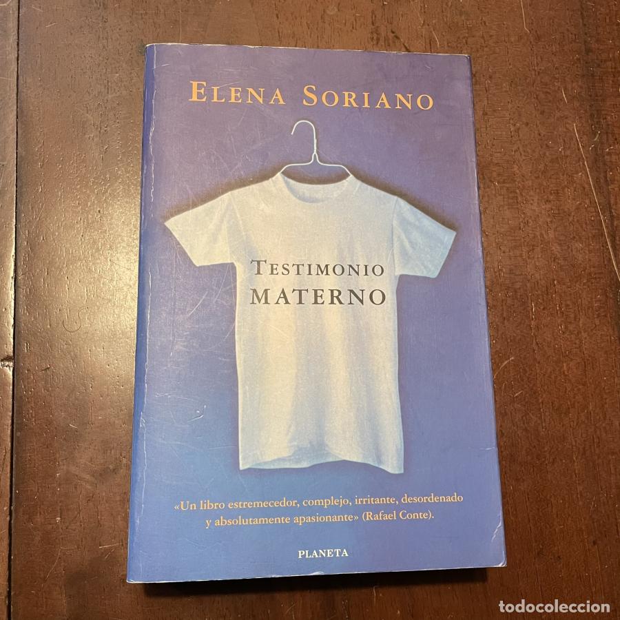 Libros: Testimonio materno - Elena Soriano - Foto 1