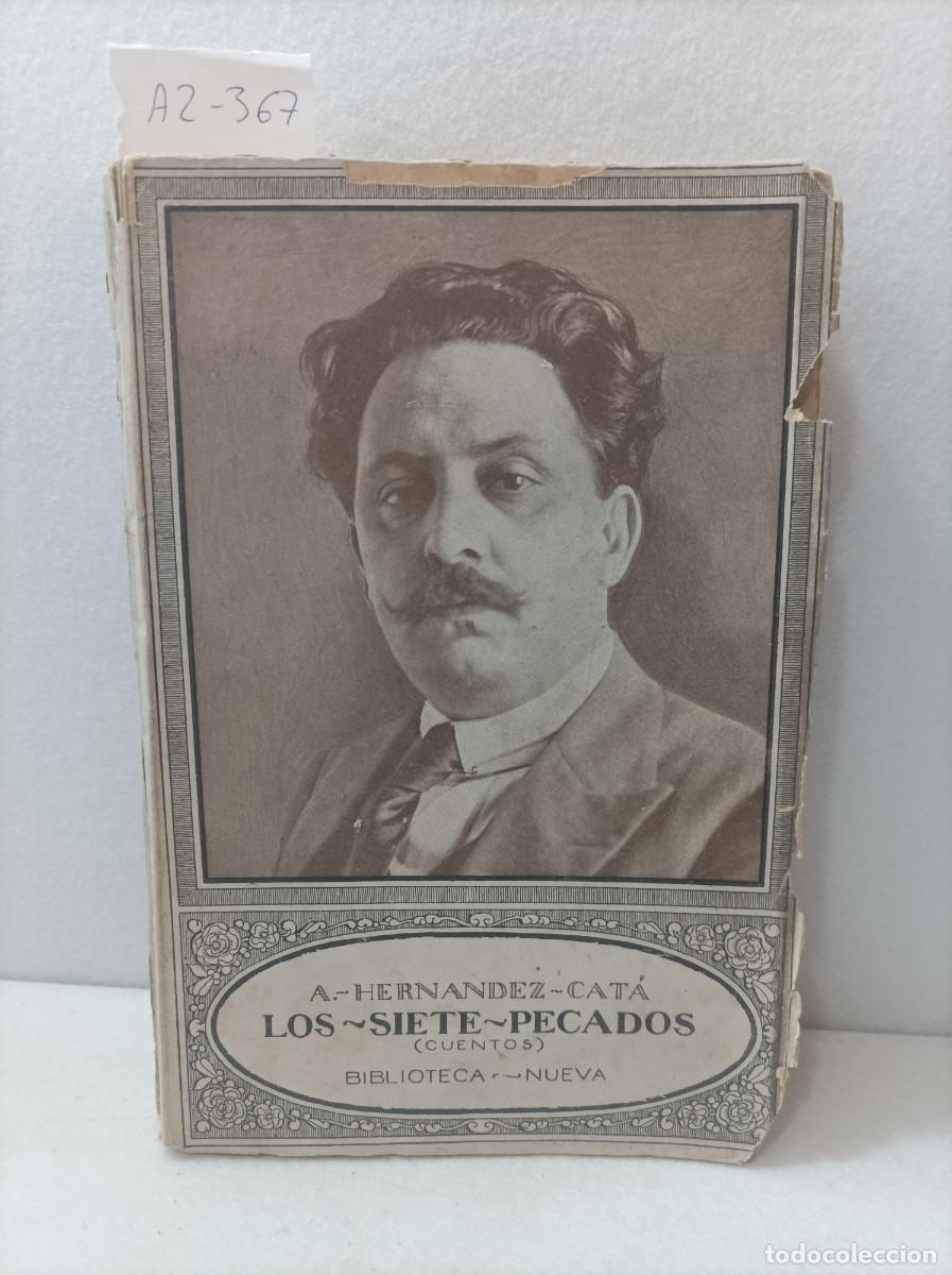 Libros: HERN&Aacute;NDEZ CAT&Aacute;, A [Alfonso].: - Los siete pecados. Cuentos. - Foto 1