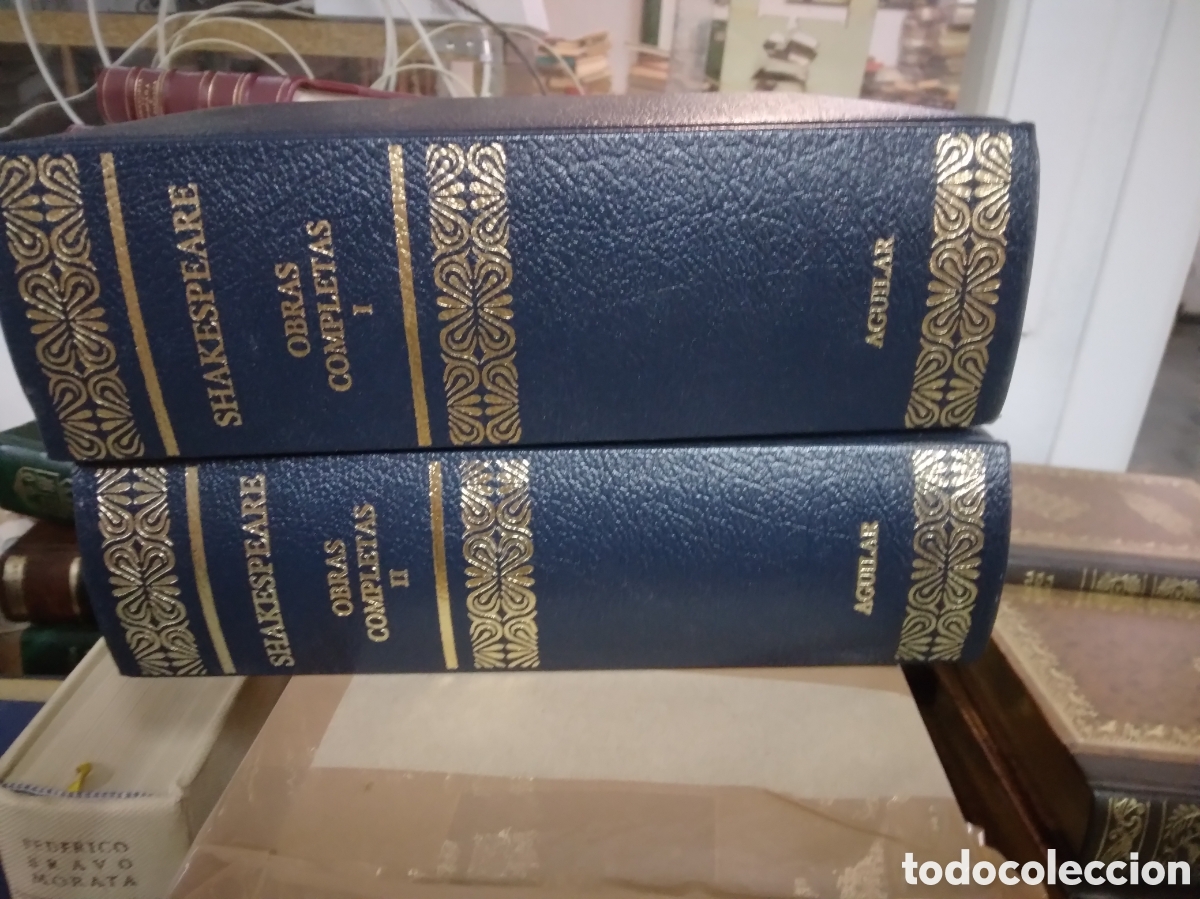 Libros: Shakespeare, obras completas, Aguilar, 2 tomos,,2003 - Foto 1