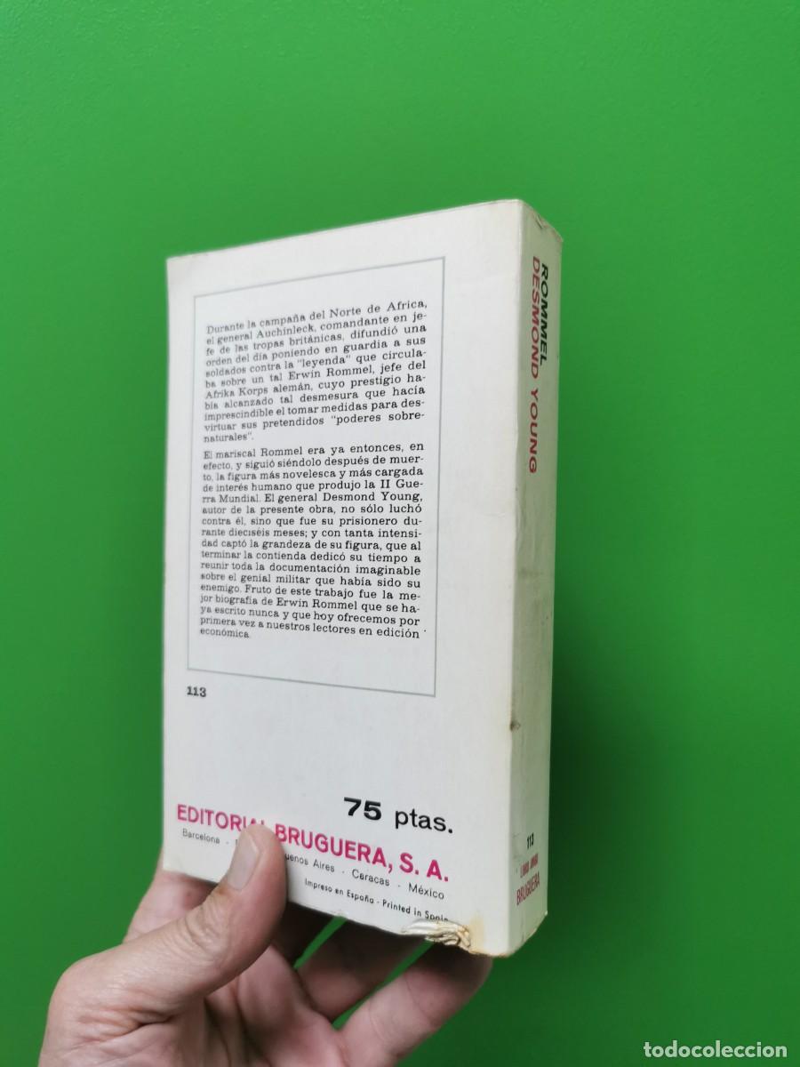 Libros: ROMMEL. DESMOND YOUNG. EDITORIAL BRUGUERA. - Foto 2