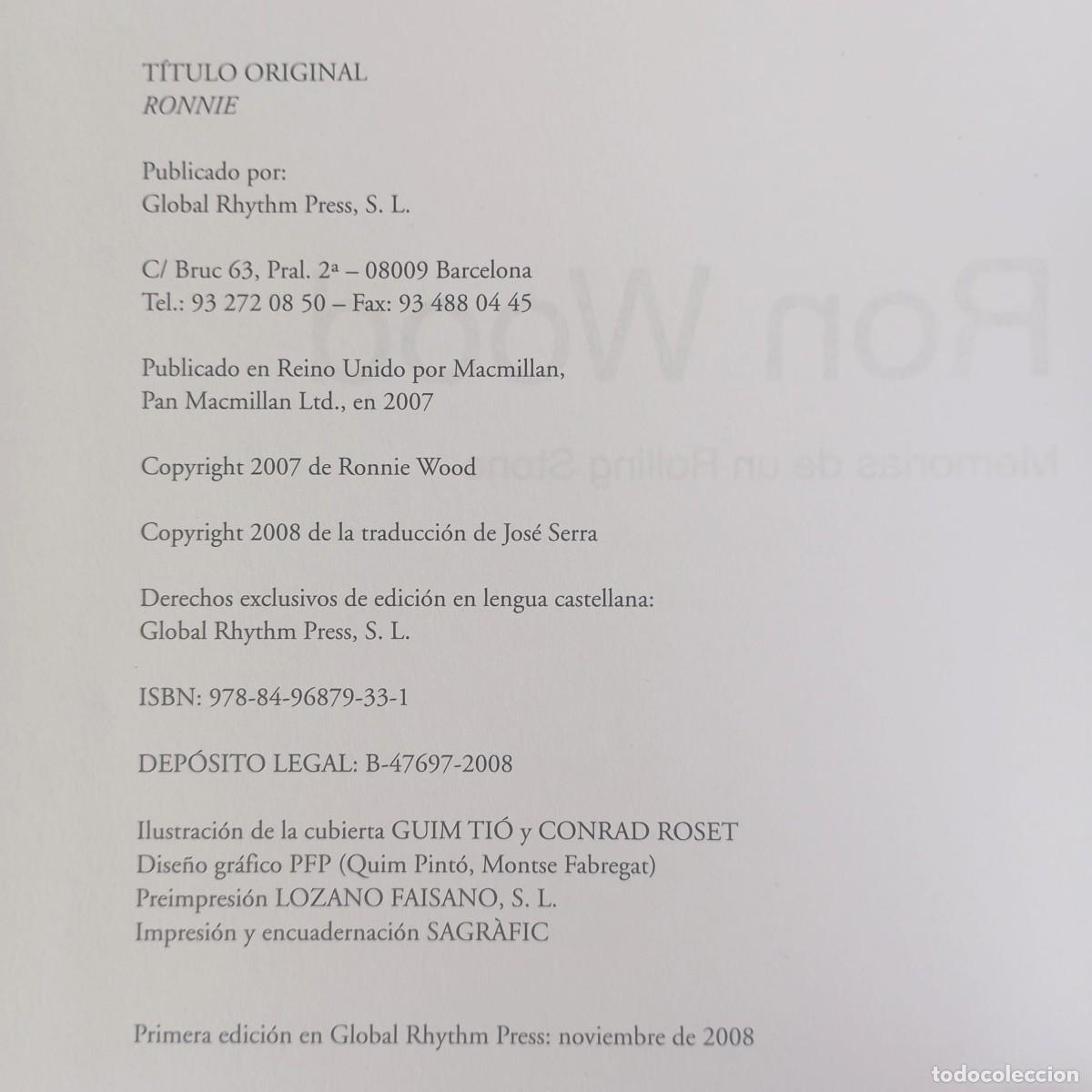 Libros: Ron Wood - Memorias de un Rolling Stone - Foto 2