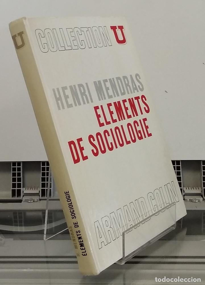 Libros: &Eacute;l&eacute;ments de sociologie - Henri Mendras - Foto 1