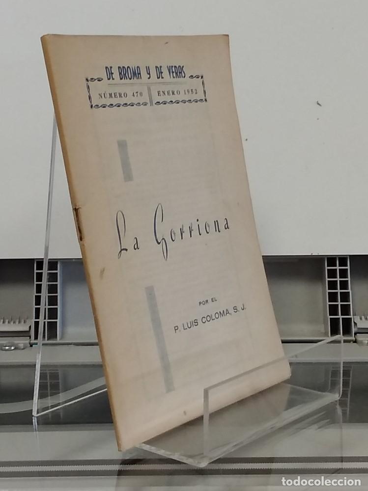 Libros: La Gorriona (De Broma y de Veras 470) - P. Luis Coloma - Foto 1