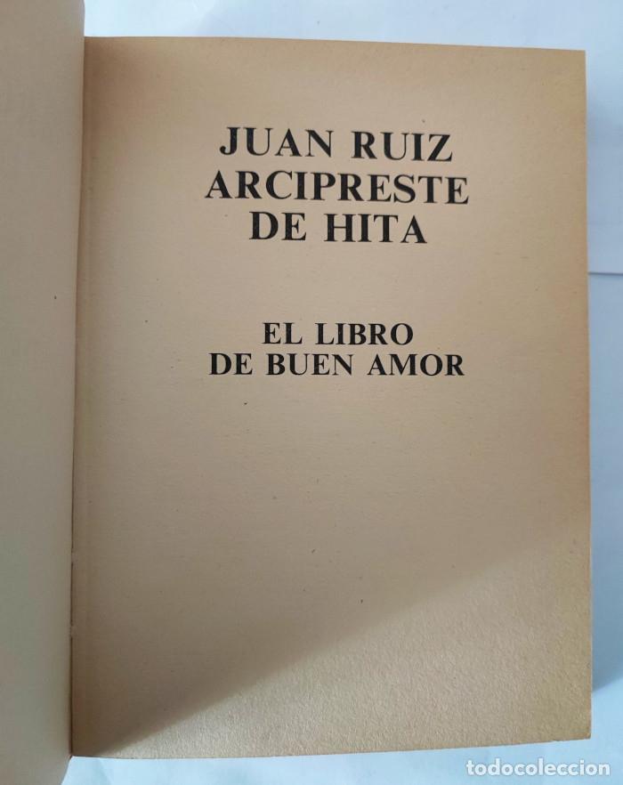 Libros: EL LIBRO DE BUEN AMOR - Archipreste De Hita - Foto 2