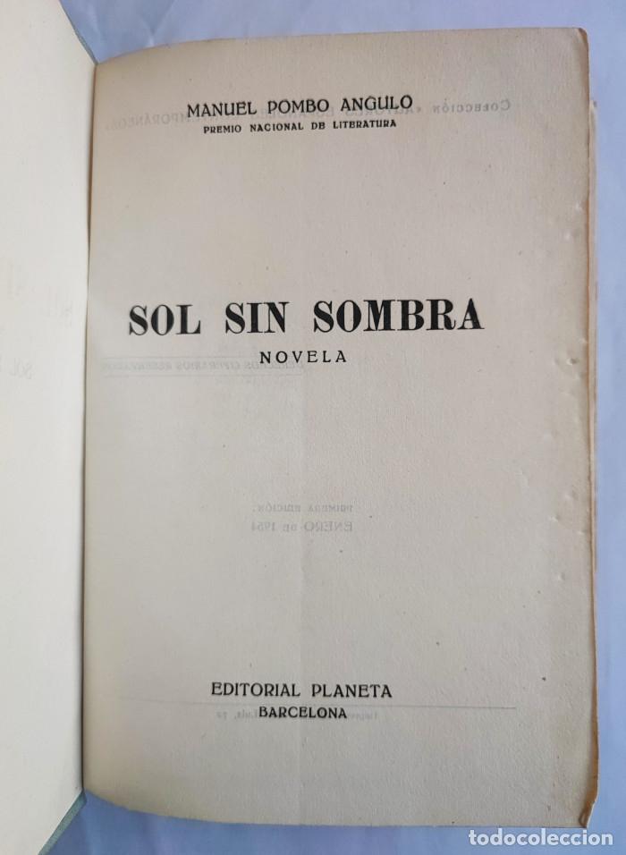 Libros: SOL Y SOMBRA - Manuel Pombo Angulo - Foto 2