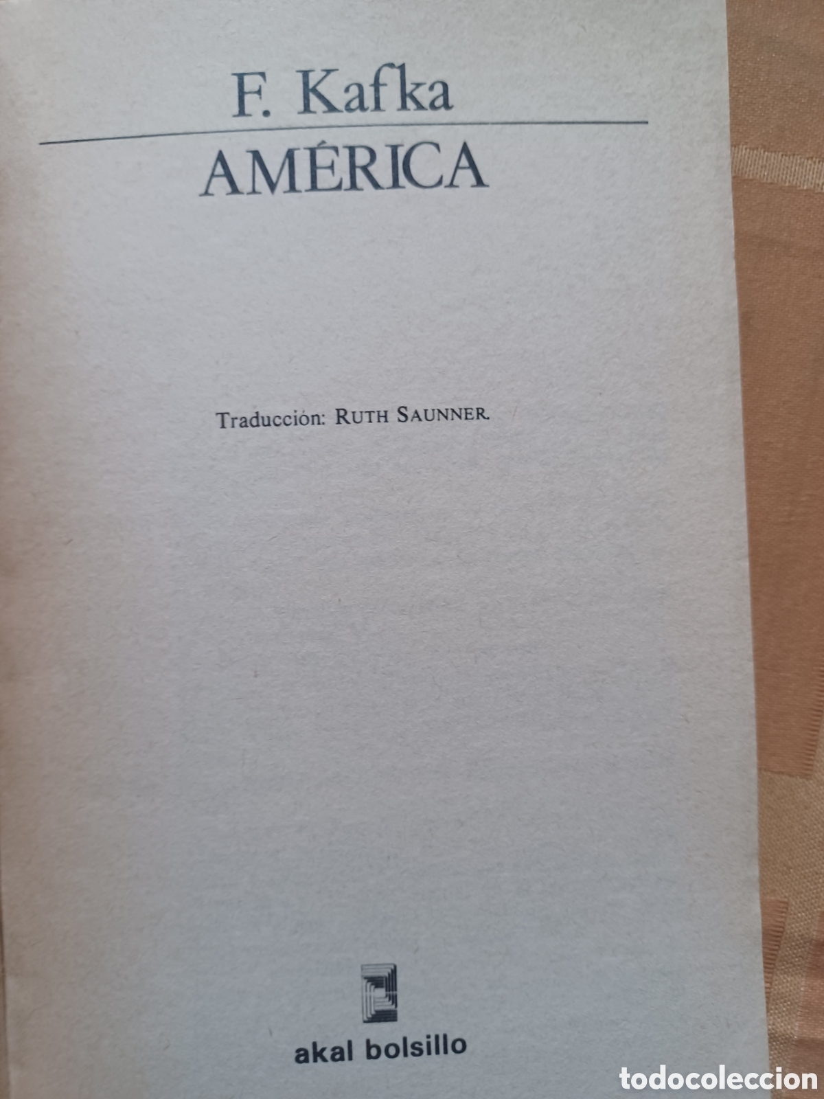 Libros: Barybook 162. Kafka Am&eacute;rica akal bolsillo - Foto 4