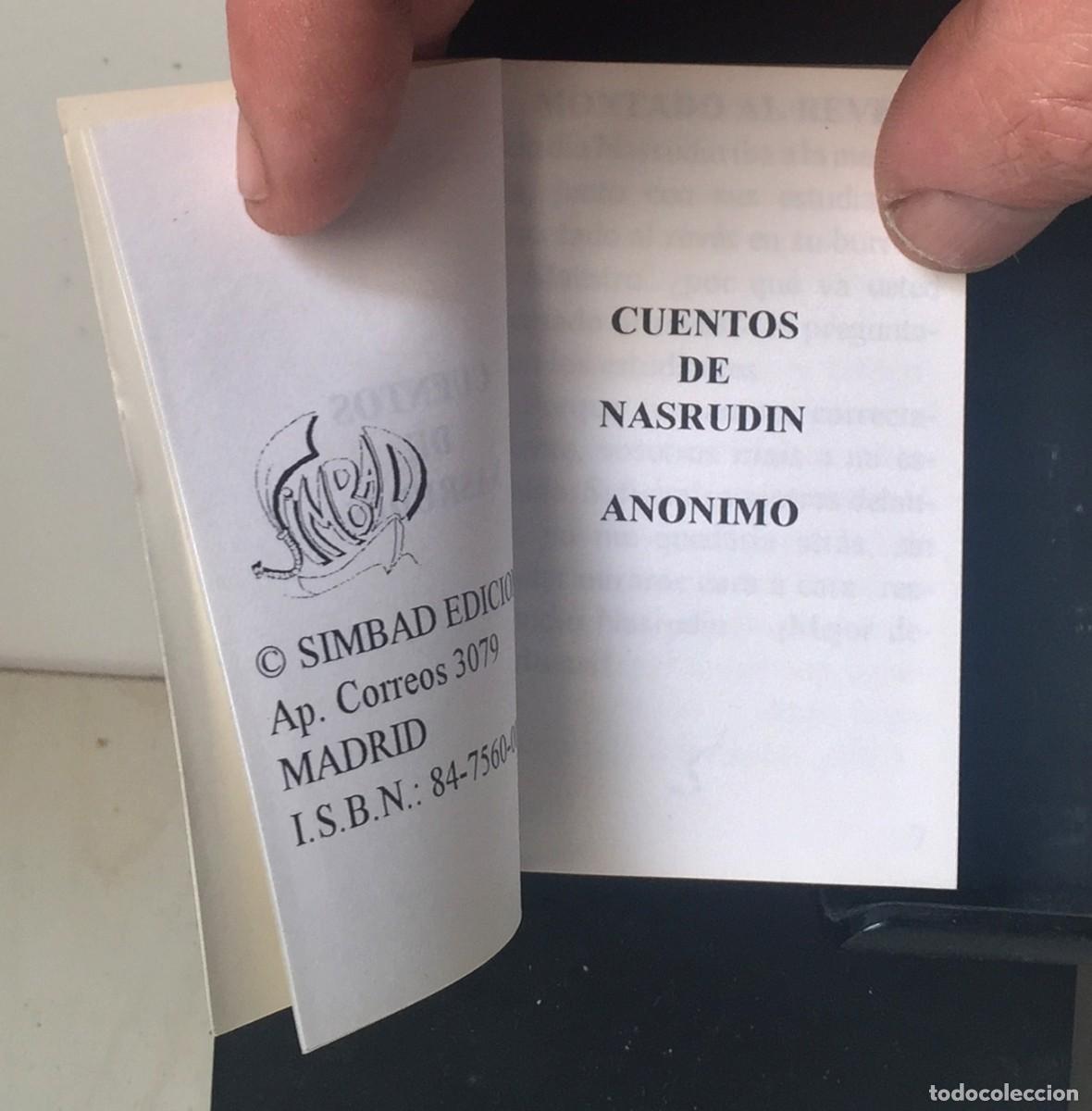 Libros: CUENTOS DE NASRUD&Iacute;N. An&oacute;nimo - Foto 3