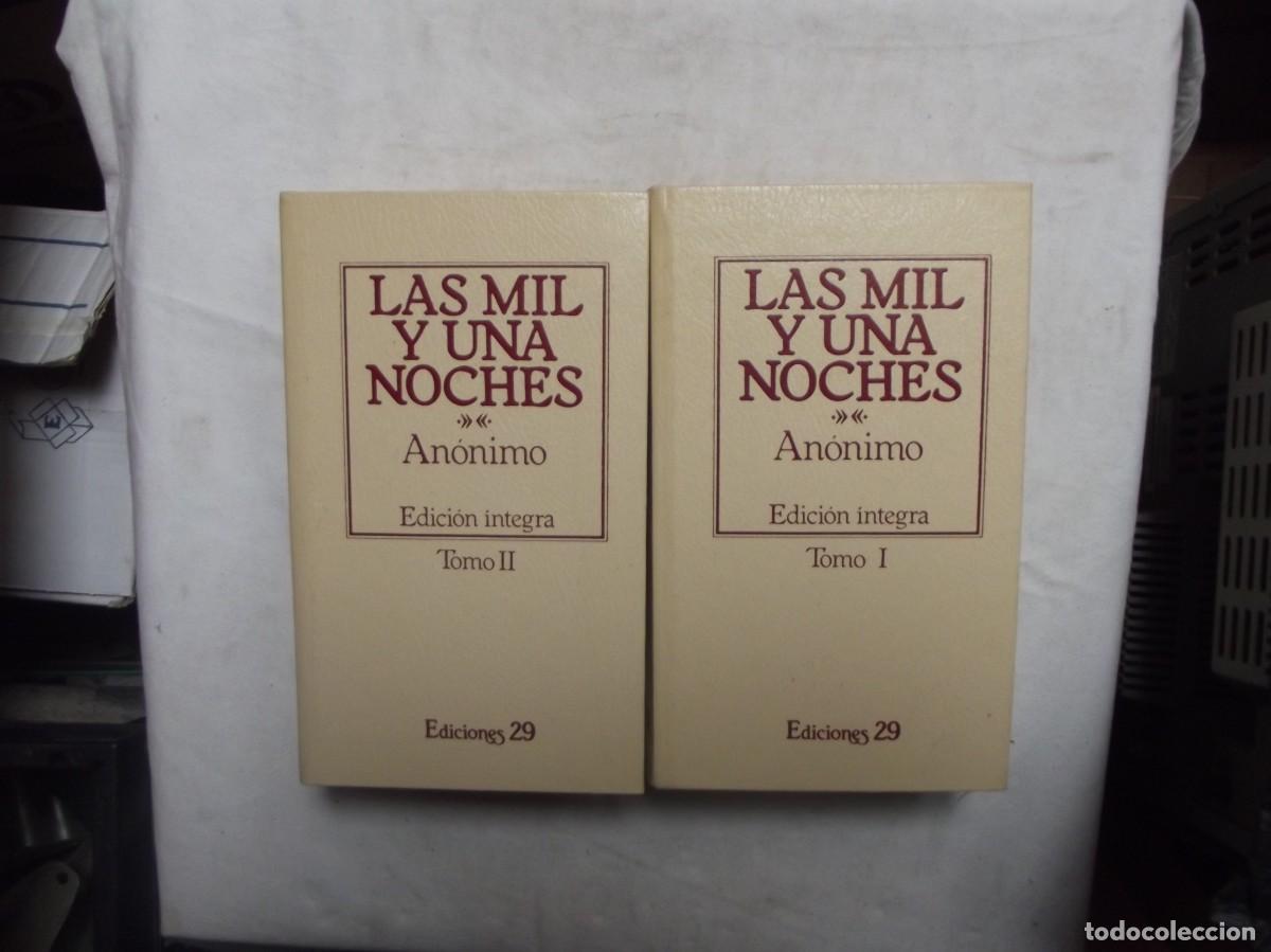 Libros: LAS MIL Y UNA NOCHES ANONIMO EDICION INTEGRA 2 TOMOS - Foto 1