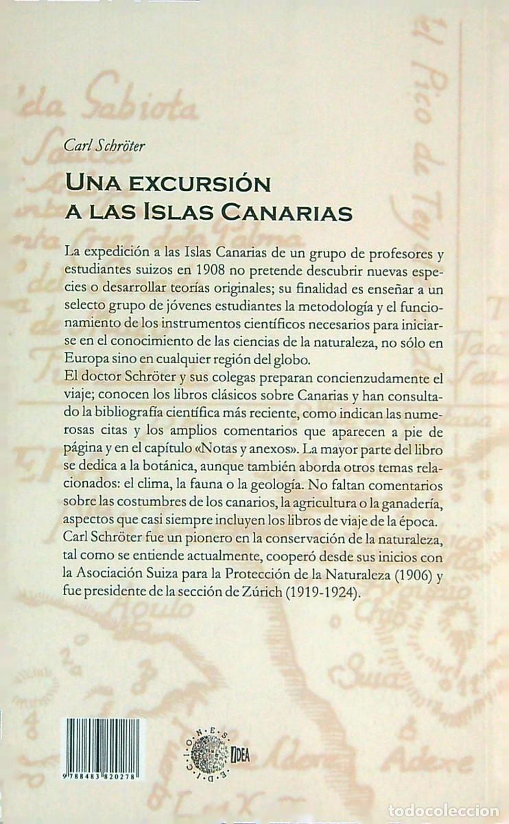 Libros: UNA EXCURSI&Oacute;N A LAS ISLAS CANARIAS - CARL SCHR&Ouml;TER - 2007 - CANARIAS - Foto 4