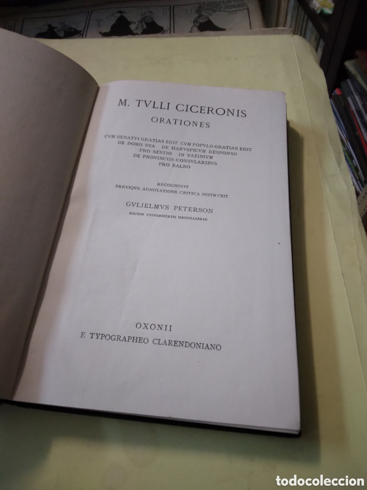 Libros: M.Tulli Ciceronis, Orationes - Foto 2