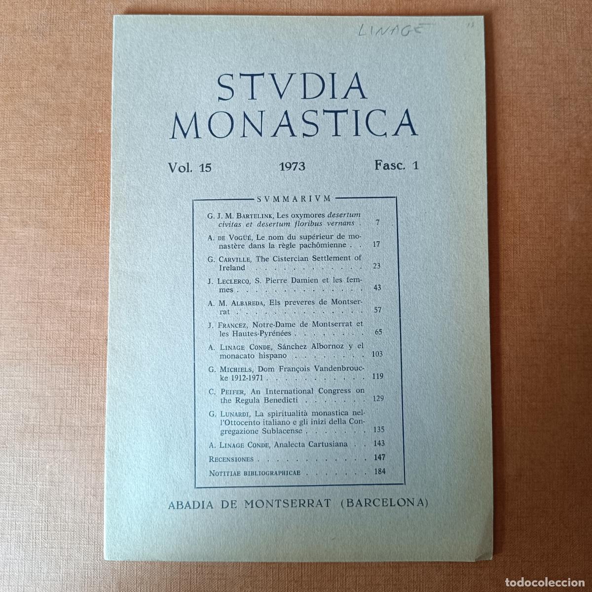 Libros: LINAGE CONDE, Antonio: - S&aacute;nchez Albornoz y el monacato hispano. - Foto 1