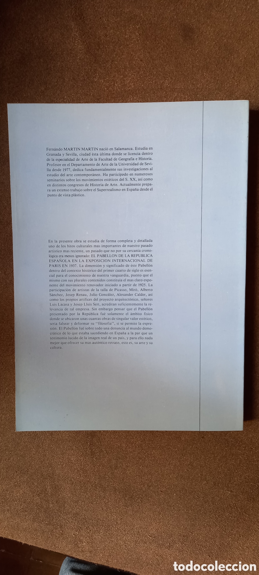 Libros: EL PABELL&Oacute;N ESPA&Ntilde;OL EN LA EXPOSICI&Oacute;N UNIVERSAL DE PAR&Iacute;S EN 1937 - Foto 4