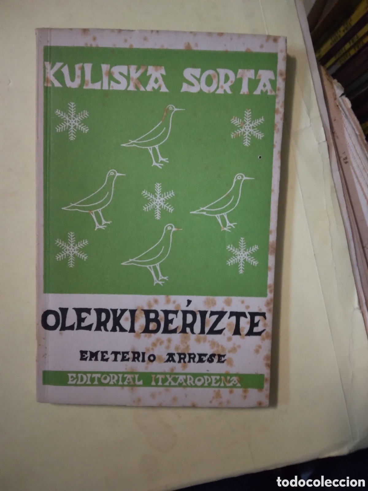 Libros: Emeterio Arrese, Olerki Berizte, Itxaropen - Foto 1