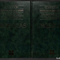 Libros: COLECCIÓN FARMITALIA CARLO ERBA DE DIAGNÓSTICO Y TRATAMIENTO. URGENCIAS (2 VOLÚMENES) - VV. AA.