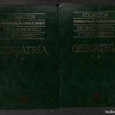 Libros: COLECCIÓN FARMITALIA CARLO ERBA DE DIAGNÓSTICO Y TRATAMIENTO. GERIATRÍA (2 VOLÚMENES) - VV. AA.