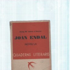 Libros: JOAN ENDAL ( CUBIERTA ESTROPEADA )