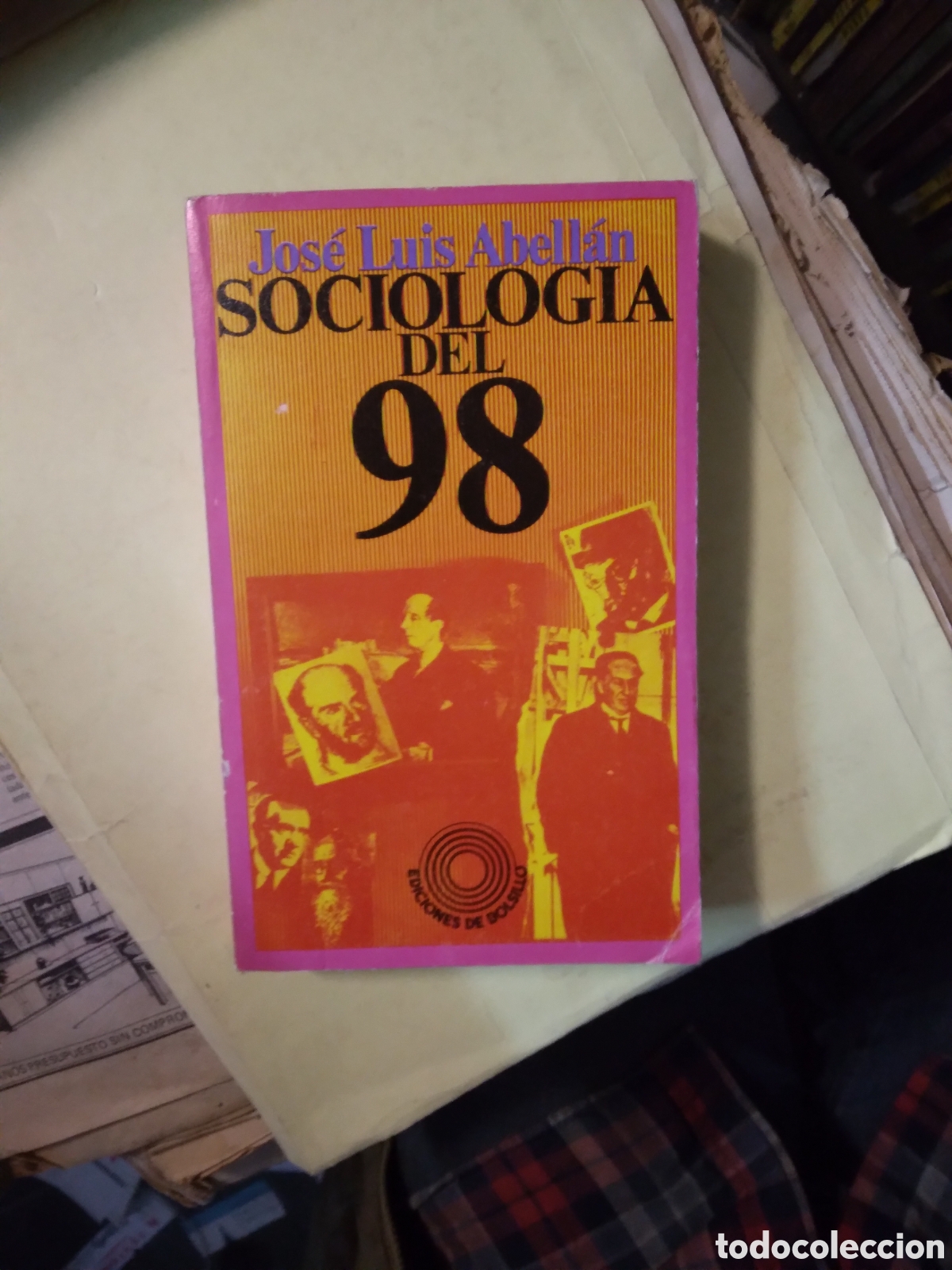 Libros: Jose Luis Abellan, Sociologia del 98 - Foto 1