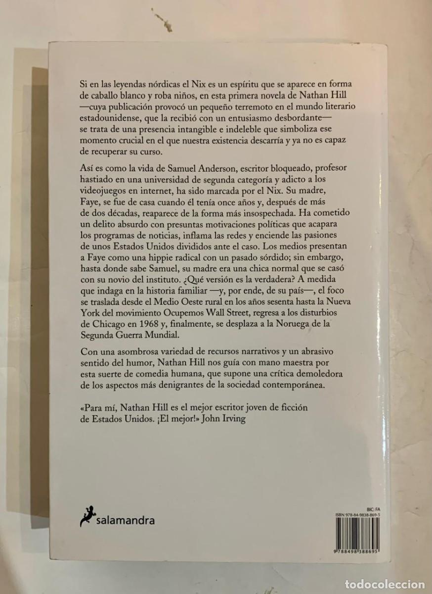 Libros: HILL, Nathan. - El Nix. - Foto 4