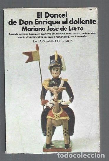 Libros: DONCEL DE DON ENRIQUE EL DOLIENTE - EL - LARRA, MARIANO JOSE DE - Foto 1