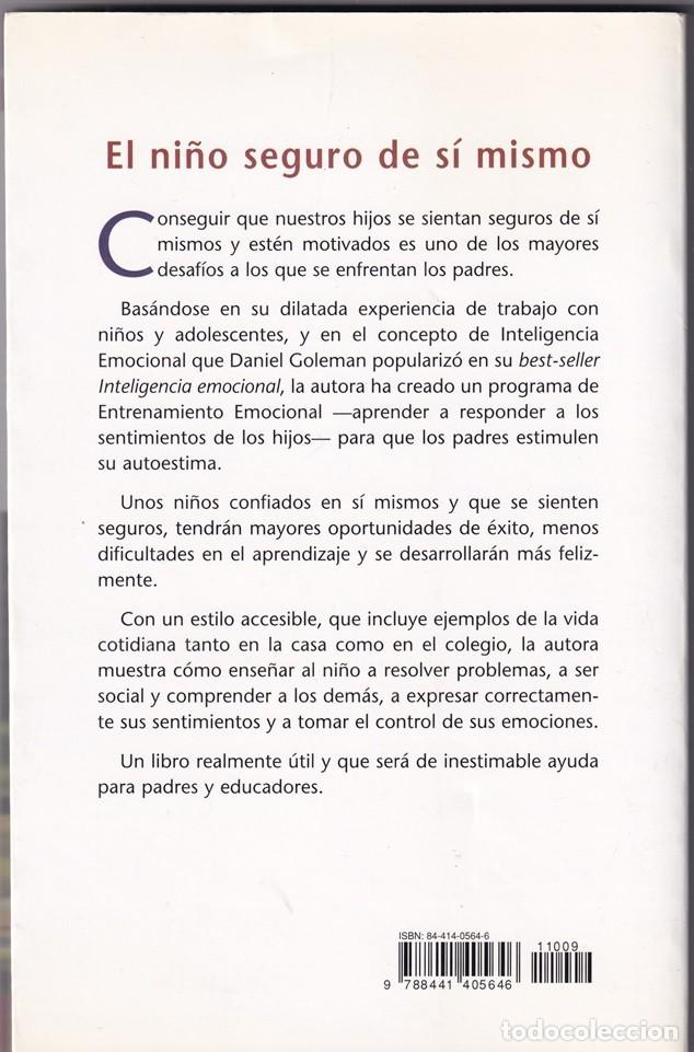 Libros: El ni&ntilde;o seguro de s&iacute; mismo - Dra. Terri Apter - Foto 2