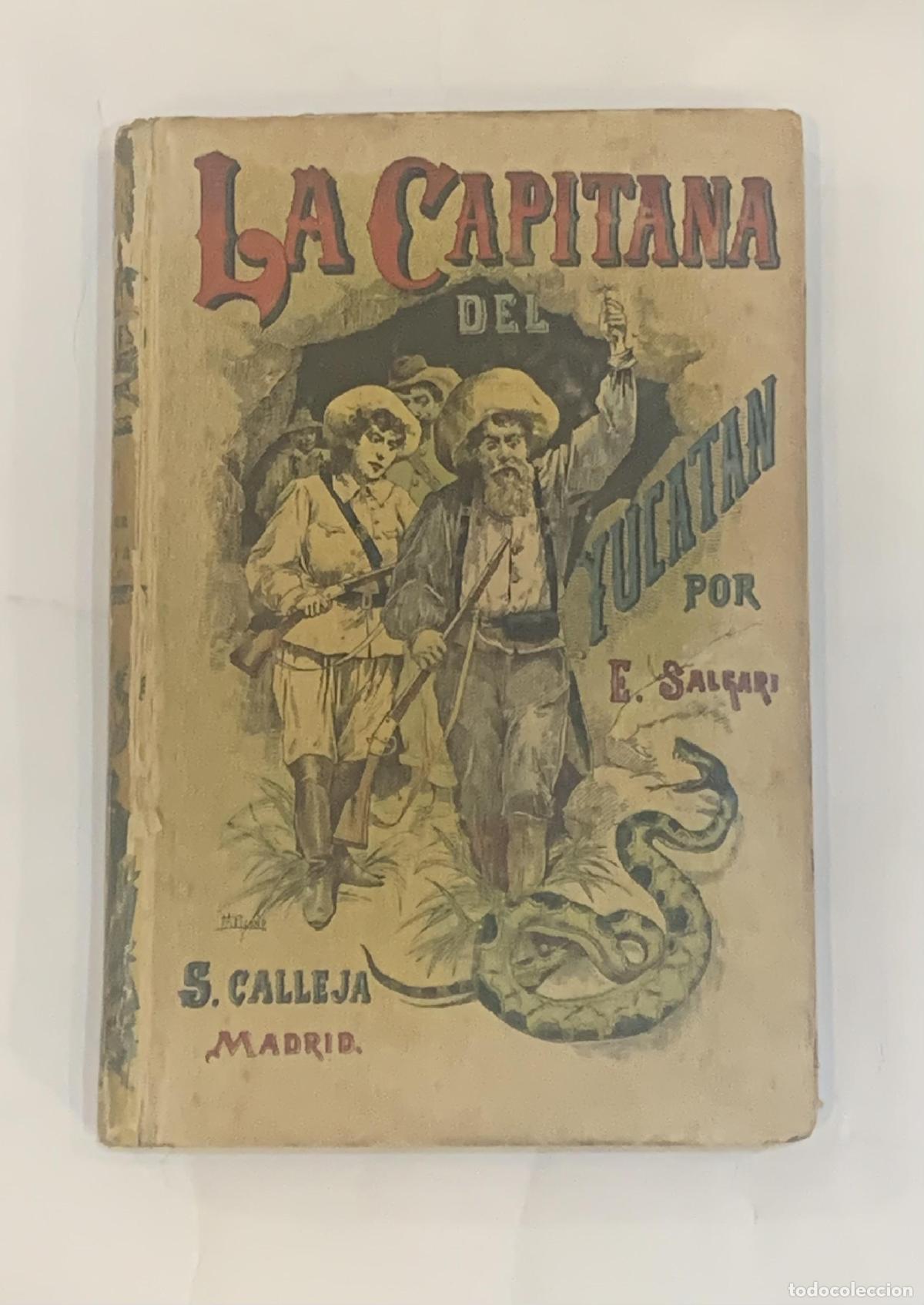 Libros: SALGARI, Emilio. - La capitana del Yucat&aacute;n. - Foto 1