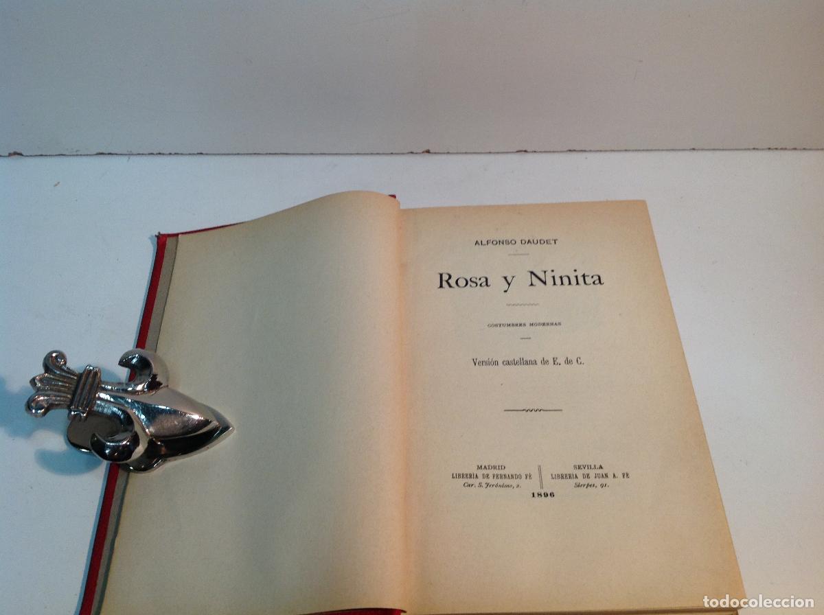 Libros: ROSA Y NINITA DAUDET, ALFONSO 1896 - Foto 8