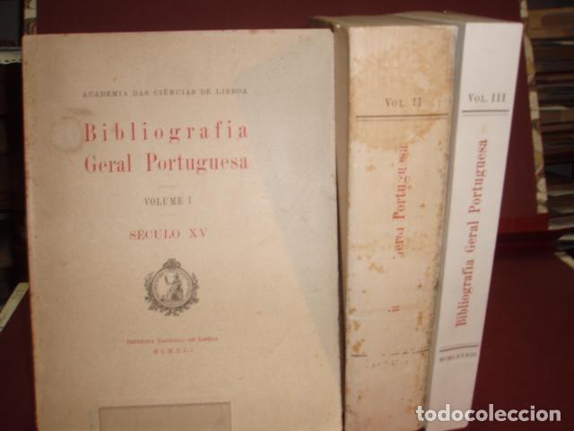 BIBLIOGRAFIA GERAL PORTUGUESA. 194183