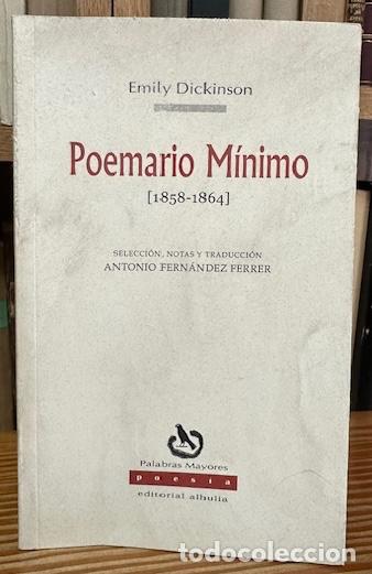 Libros: POEMARIO MINIMO (1858-1864) - DICKINSON, Emily - Foto 1